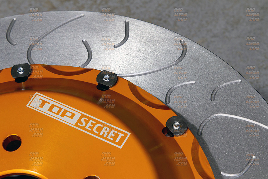 Top Secret Front Brake Rotor Kit 400mm - GT-R R35 from MY11